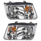 2003 Volkswagen Jetta Headlight Assembly Pair 1