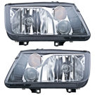 2003 Volkswagen Jetta Headlight Assembly Pair 1