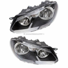 2011 Volkswagen GTI Headlight Assembly Pair 1