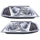 BuyAutoParts 16-80980H2 Headlight Assembly Pair 1