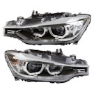 BuyAutoParts 16-81015H2 Headlight Assembly Pair 1
