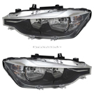 BuyAutoParts 16-83543HH Headlight Assembly Pair 1