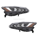 2019 Nissan Altima Headlight Assembly Pair 1