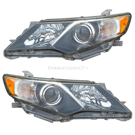 2014 Toyota Camry Headlight Assembly Pair 1