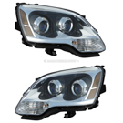2008 Gmc Acadia Headlight Assembly Pair 1