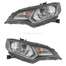2017 Honda Fit Headlight Assembly Pair 1