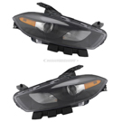 2013 Dodge Dart Headlight Assembly Pair 1