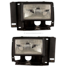 1992 Ford Explorer Headlight Assembly Pair 1