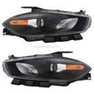 2015 Dodge Dart Headlight Assembly Pair 1