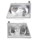 2000 Ford E Series Van Headlight Assembly Pair 1