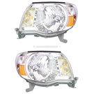 2007 Toyota Tacoma Headlight Assembly Pair 1