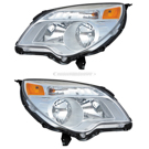 2013 Chevrolet Equinox Headlight Assembly Pair 1