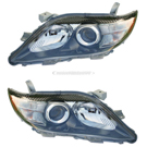 2011 Toyota Camry Headlight Assembly Pair 1