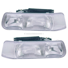BuyAutoParts 16-84635A9 Headlight Assembly Pair 1