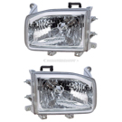 2000 Nissan Pathfinder Headlight Assembly Pair 1