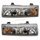 BuyAutoParts 16-84654A9 Headlight Assembly Pair 1