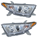 2013 Toyota Highlander Headlight Assembly Pair 1