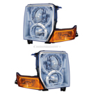2007 Jeep Commander Headlight Assembly Pair 1