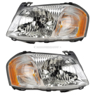 BuyAutoParts 16-84665A9 Headlight Assembly Pair 1