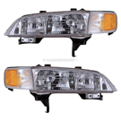 BuyAutoParts 16-84666A9 Headlight Assembly Pair 1