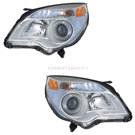 2012 Chevrolet Equinox Headlight Assembly Pair 1
