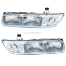 1999 Saturn SL2 Headlight Assembly Pair 1