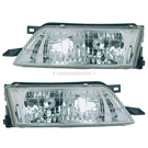 1998 Nissan Maxima Headlight Assembly Pair 1