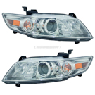 2003 Infiniti FX35 Headlight Assembly Pair 1