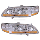 1999 Honda Accord Headlight Assembly Pair 1