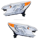 2014 Nissan Versa Note Headlight Assembly Pair 1