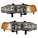 BuyAutoParts 16-84717A9 Headlight Assembly Pair 1