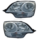 2009 Saturn Vue Headlight Assembly Pair 1