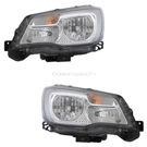 2017 Subaru Forester Headlight Assembly Pair 1