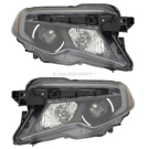 2017 Honda Pilot Headlight Assembly Pair 1