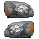 2009 Mitsubishi Galant Headlight Assembly Pair 1
