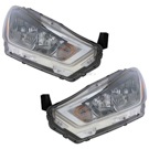 2018 Nissan Kicks Headlight Assembly Pair 1