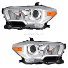 2021 Toyota Tacoma Headlight Assembly Pair 1