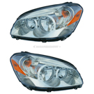 2008 Buick Lucerne Headlight Assembly Pair 1