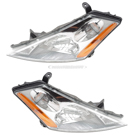 2007 Nissan Murano Headlight Assembly Pair 1