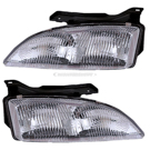 BuyAutoParts 16-84776A9 Headlight Assembly Pair 1