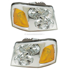 2004 Gmc Envoy XL Headlight Assembly Pair 1