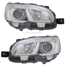 2021 Subaru WRX Headlight Assembly Pair 1