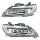 2016 Acura RDX Headlight Assembly Pair 1