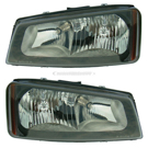 2005 Chevrolet Silverado 3500 Headlight Assembly Pair 1