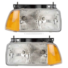1994 Gmc Sonoma Headlight Assembly Pair 1