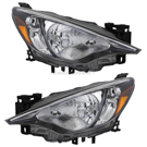 2016 Scion iA Headlight Assembly Pair 1