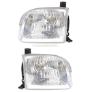 2002 Toyota Sequoia Headlight Assembly Pair 1