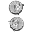 2010 Jeep Compass Headlight Assembly Pair 1
