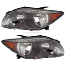 2007 Scion tC Headlight Assembly Pair 1