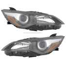 2017 Toyota Camry Headlight Assembly Pair 1